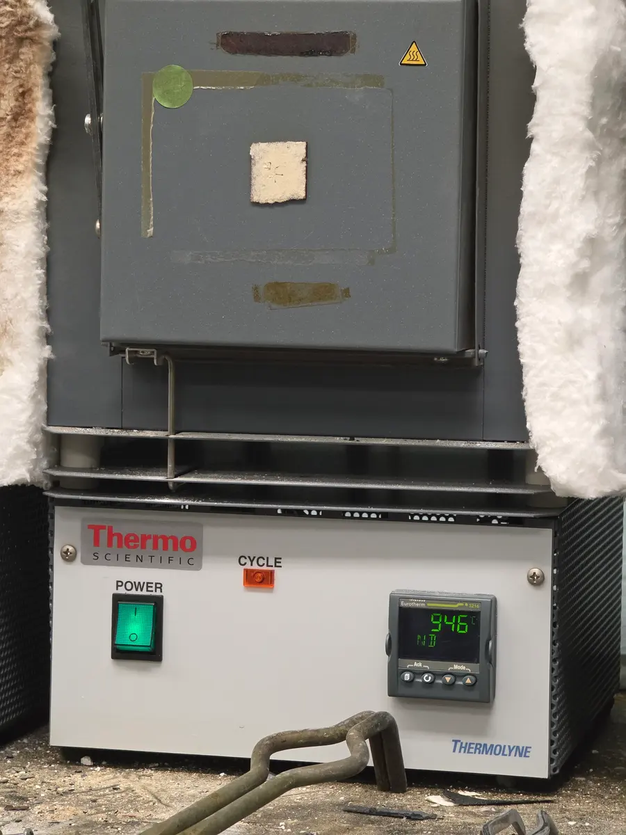 Substrate annealing. A high-temperature soak to pull an etched surface back into atomic terraces.
